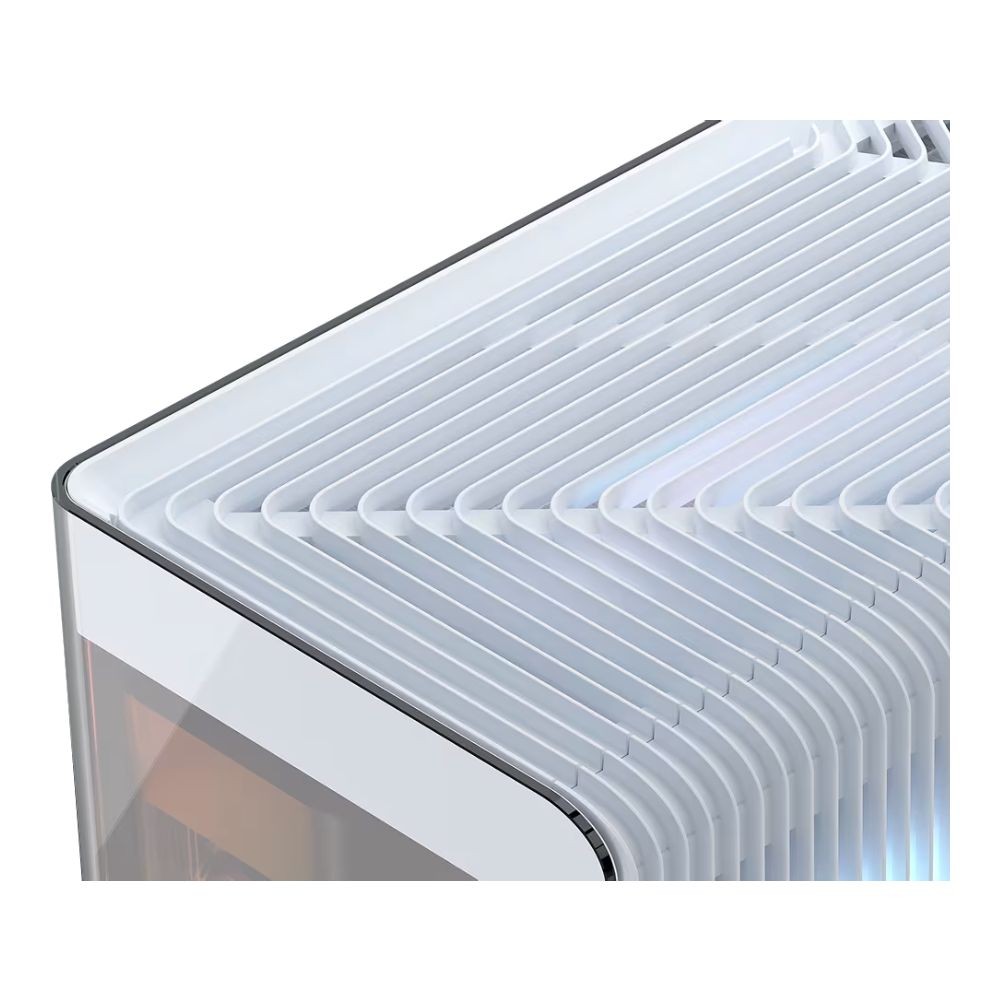 เคสคอมพิวเตอร์ CORSAIR FRAME 4500X LX-R RGB iCUE LINK Panoramic Glass Mid-Tower White (CC-9011317-WW)
