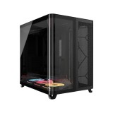 เคสคอมพิวเตอร์ CORSAIR AIR 5400 LX-R RGB iCUE LINK Triple Chamber Mid-Tower Black (CC-9011320-WW)