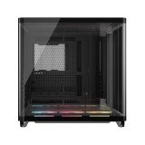 เคสคอมพิวเตอร์ CORSAIR AIR 5400 LX-R RGB iCUE LINK Triple Chamber Mid-Tower Black (CC-9011320-WW)