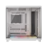 เคสคอมพิวเตอร์ CORSAIR AIR 5400 LX-R RGB iCUE LINK Triple Chamber Mid-Tower White (CC-9011321-WW)