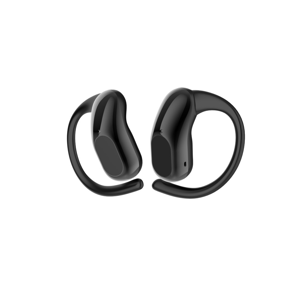 หูฟังไร้สาย QPLUS Open Ear TWS YF2 Black