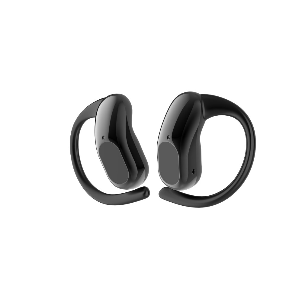 หูฟังไร้สาย QPLUS Open Ear TWS YF2 Black