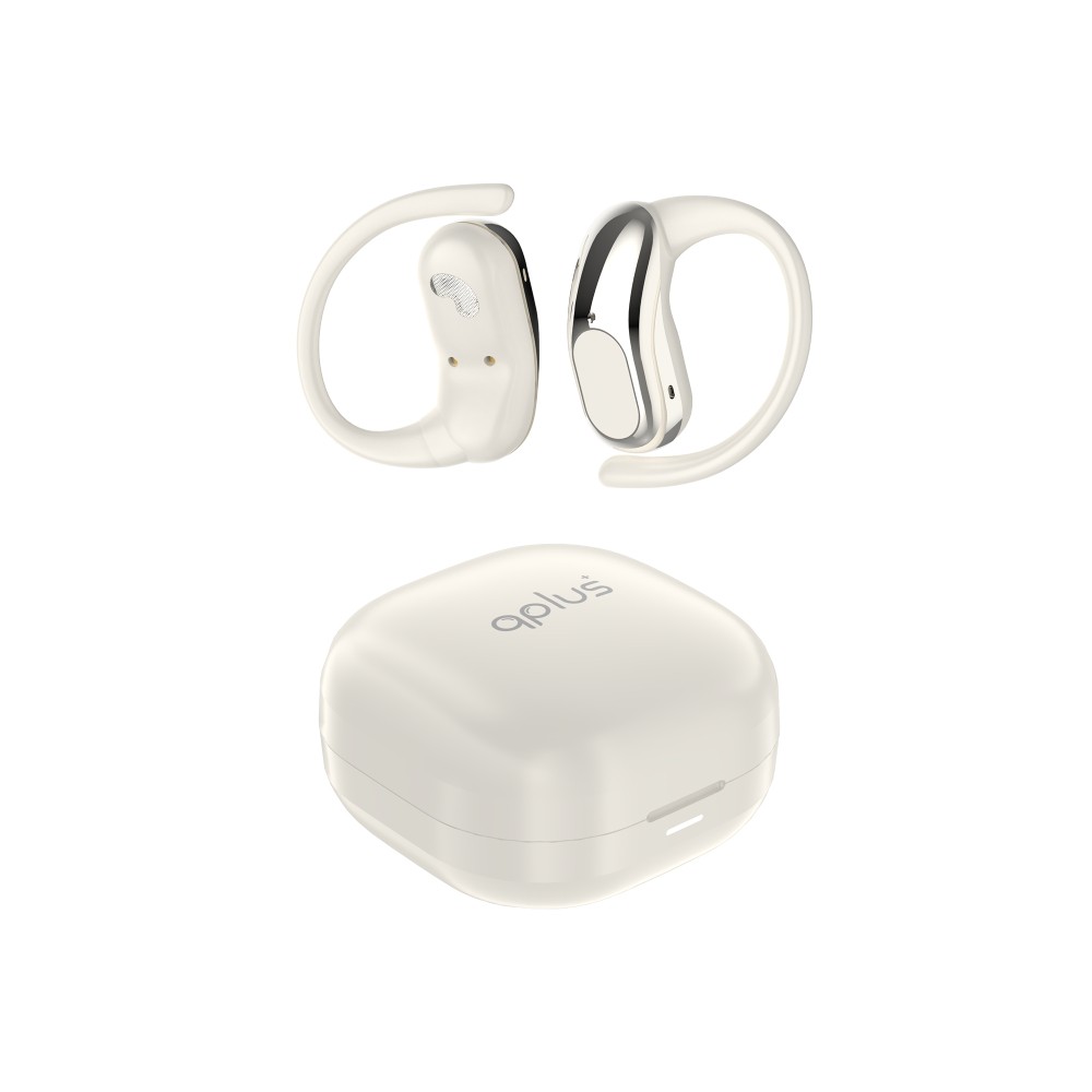 หูฟังไร้สาย QPLUS Open Ear TWS YF2 White