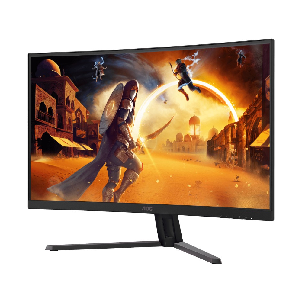 จอมอนิเตอร์ AOC CQ32G4E/67 Gaming Monitor (Fast VA 2K 180Hz Curved)