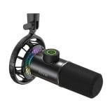 ไมโครโฟน Fifine K658 USB-C Dynamic Mic RGB Black
