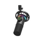 ไมโครโฟน Fifine K658 USB-C Dynamic Mic RGB Black