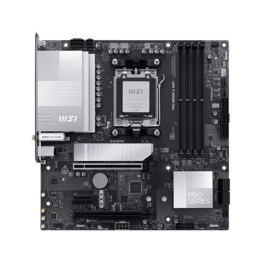 เมนบอร์ด MSI PRO B850M-A WIFI DDR5 AM5