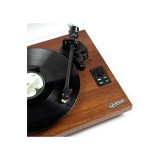 เครื่องเล่นแผ่นเสียง GadHouse Turntable with Bookshelf Henry Hi-Fi Mahogany Wood
