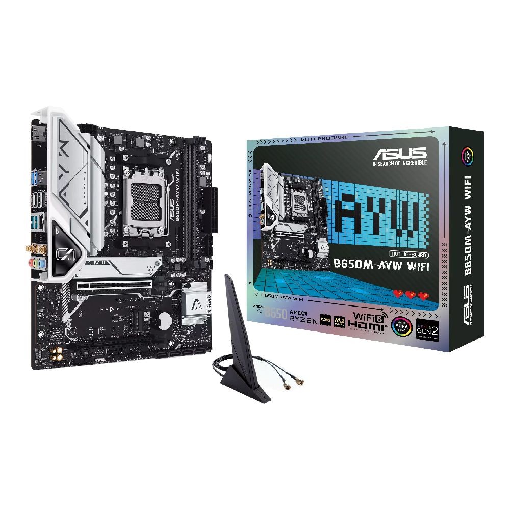 เมนบอร์ด ASUS Prime B650M-AYW WIFI DDR5 AM5