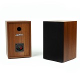 เครื่องเล่นแผ่นเสียง GadHouse Turntable with Bookshelf Henry Hi-Fi Mahogany Wood