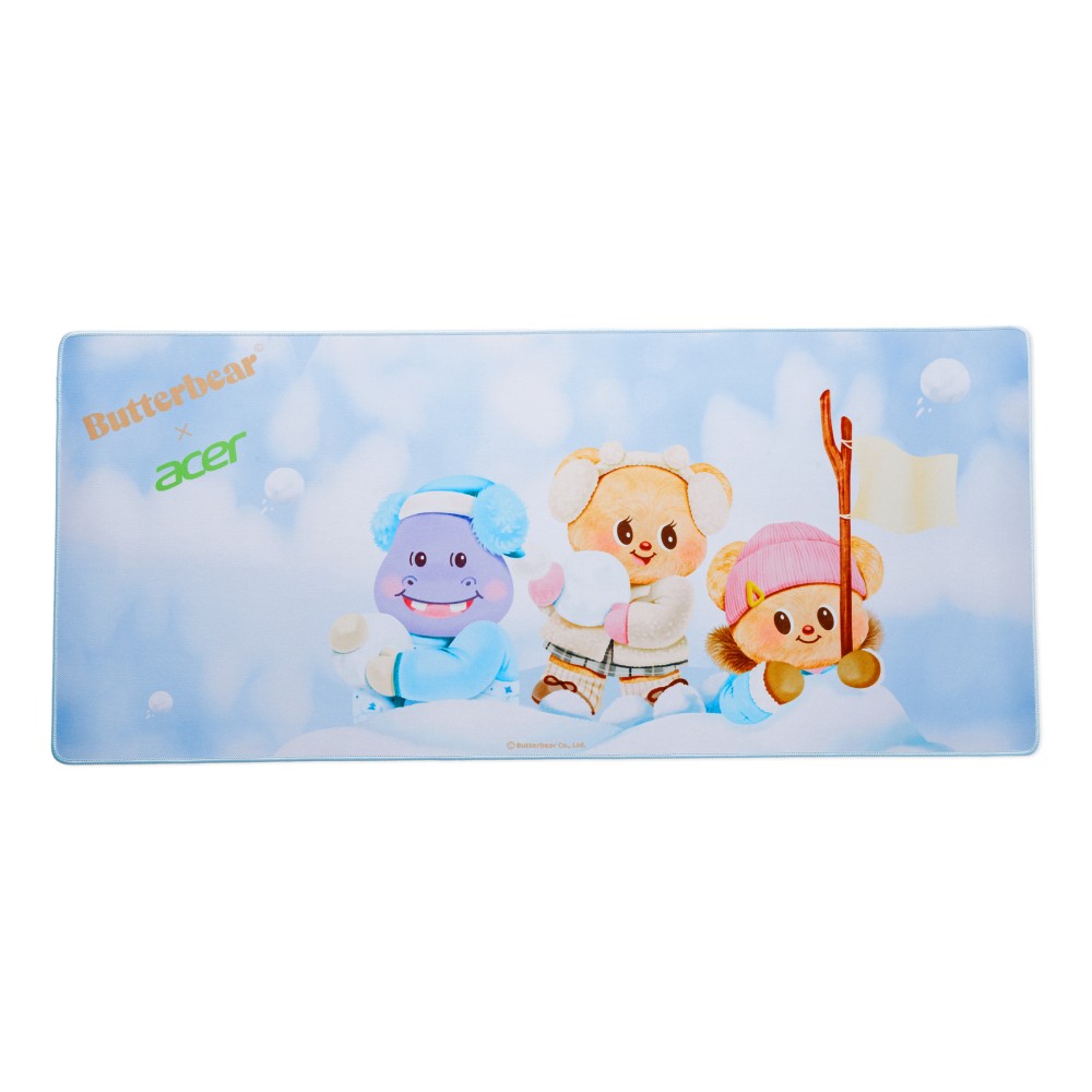 Acer x Butterbear แผ่นรองเมาส์ Style Winter wonderland