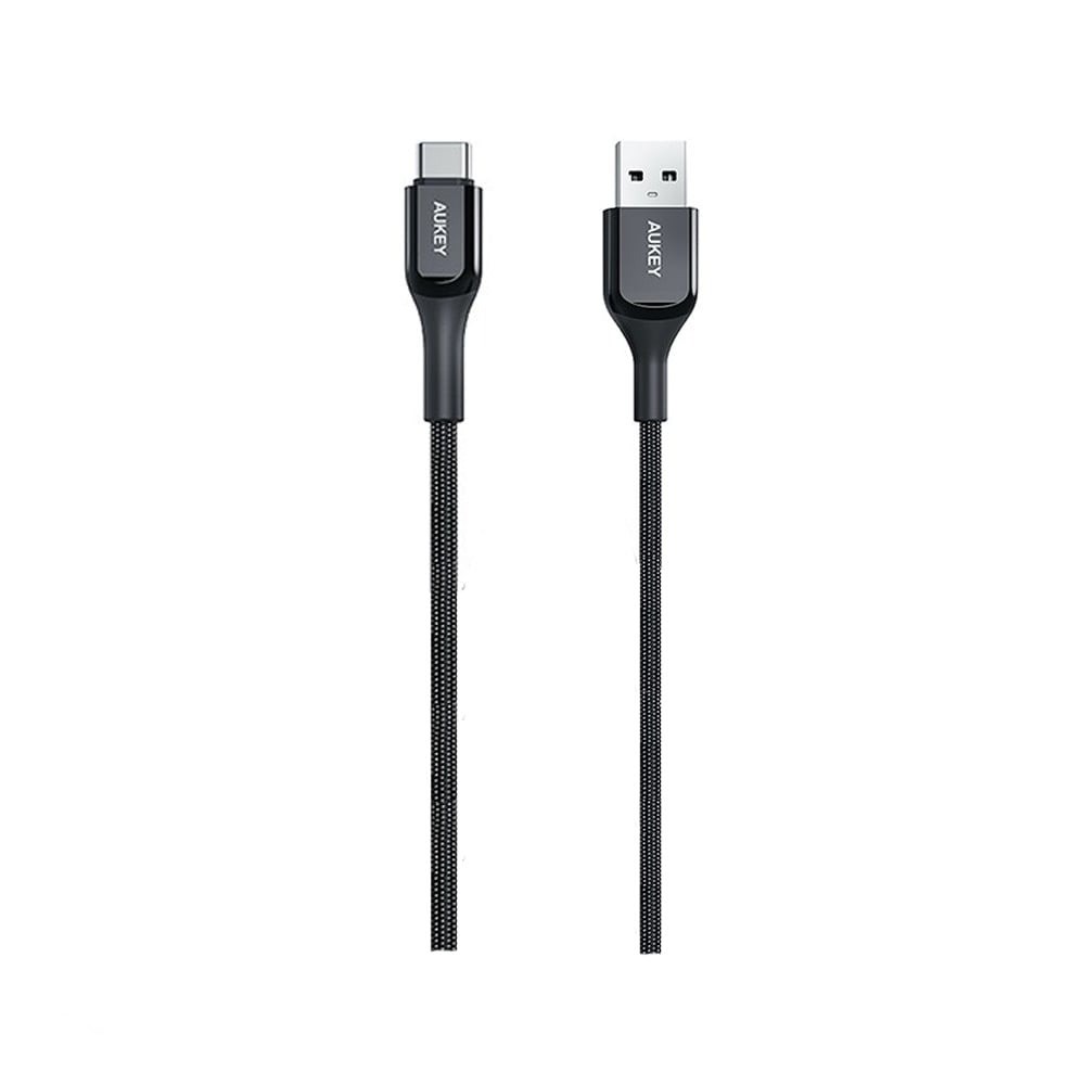 สายชาร์จ AUKEY USB-A to USB-C 2 เมตร Black