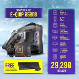 Computer Set - E-QUIP 25208 (R5 7500F | RAM32GB/5600 | SSD 1TB | RX 9060 XT 16GB)