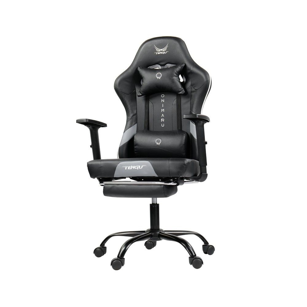 เก้าอี้เกมมิ่ง Tengu Onimaru PRO MAX Leather Gray