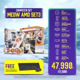 Computer Set - MEOW AMD SET3 (R7 9800X3D | RAM32GB/6000 | SSD 1TB | RTX 5060 8GB)