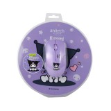 Anitech x Sanrio เมาส์ไร้สาย+แผ่นรองเมาส์ KU-WMP01-PU Purple