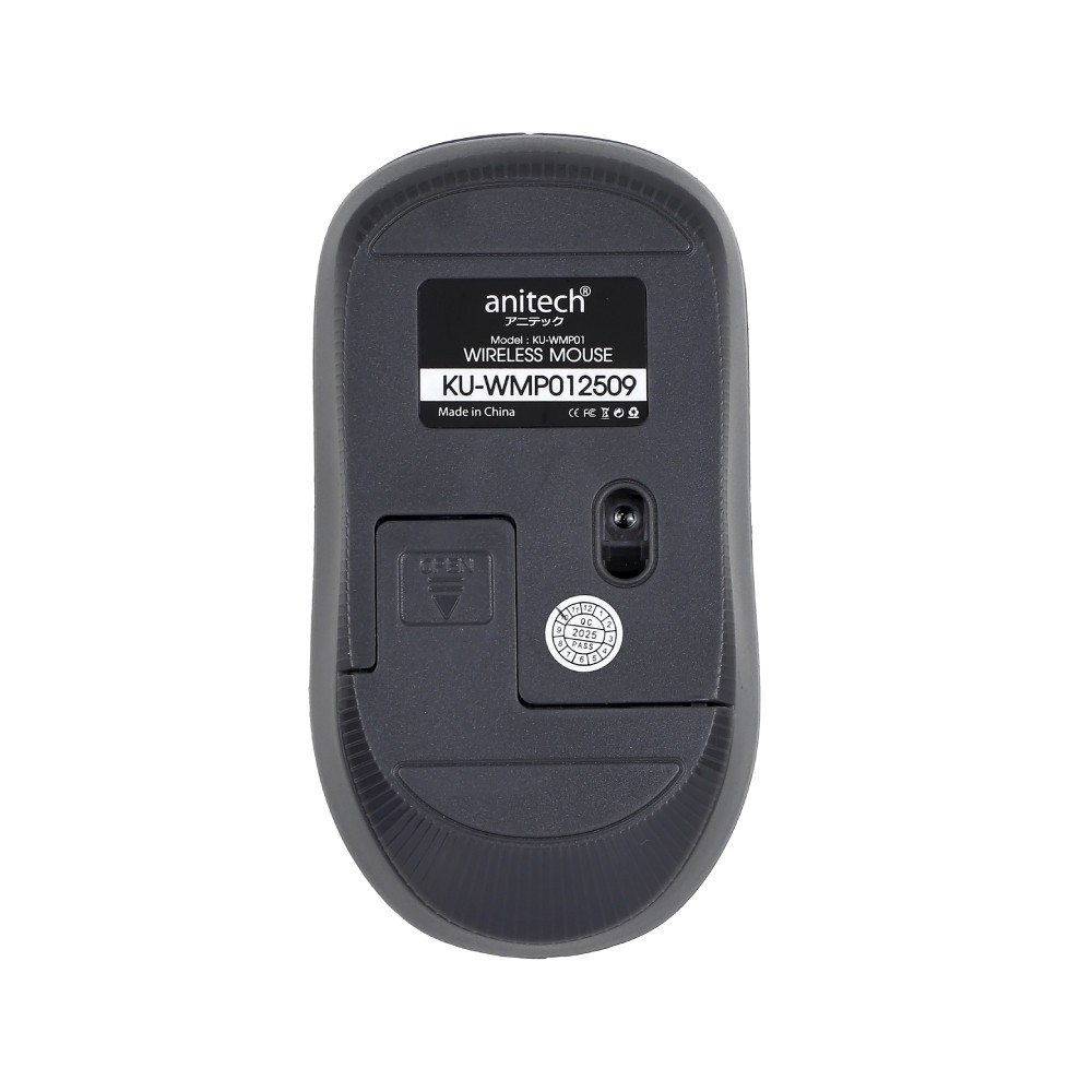 Anitech x Sanrio เมาส์ไร้สาย+แผ่นรองเมาส์ KU-WMP01-BK Black