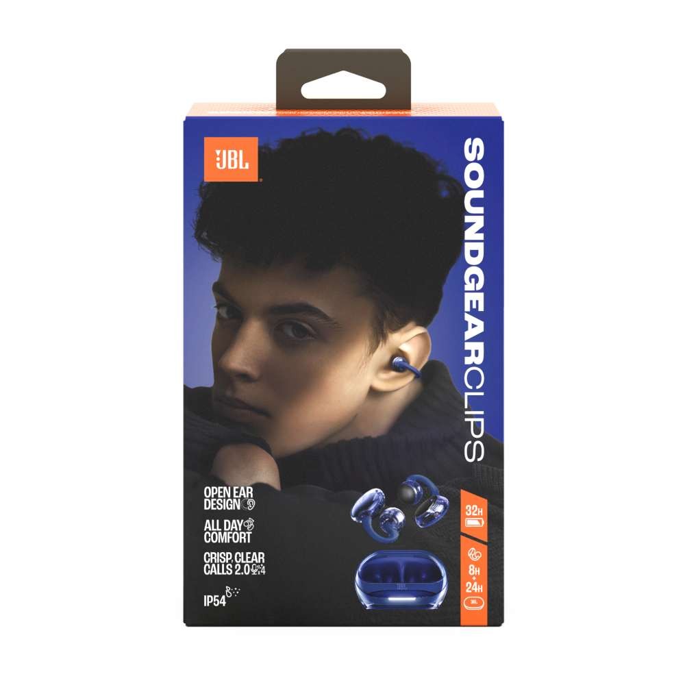 หูฟังไร้สาย JBL Soundgear Clips Blue
