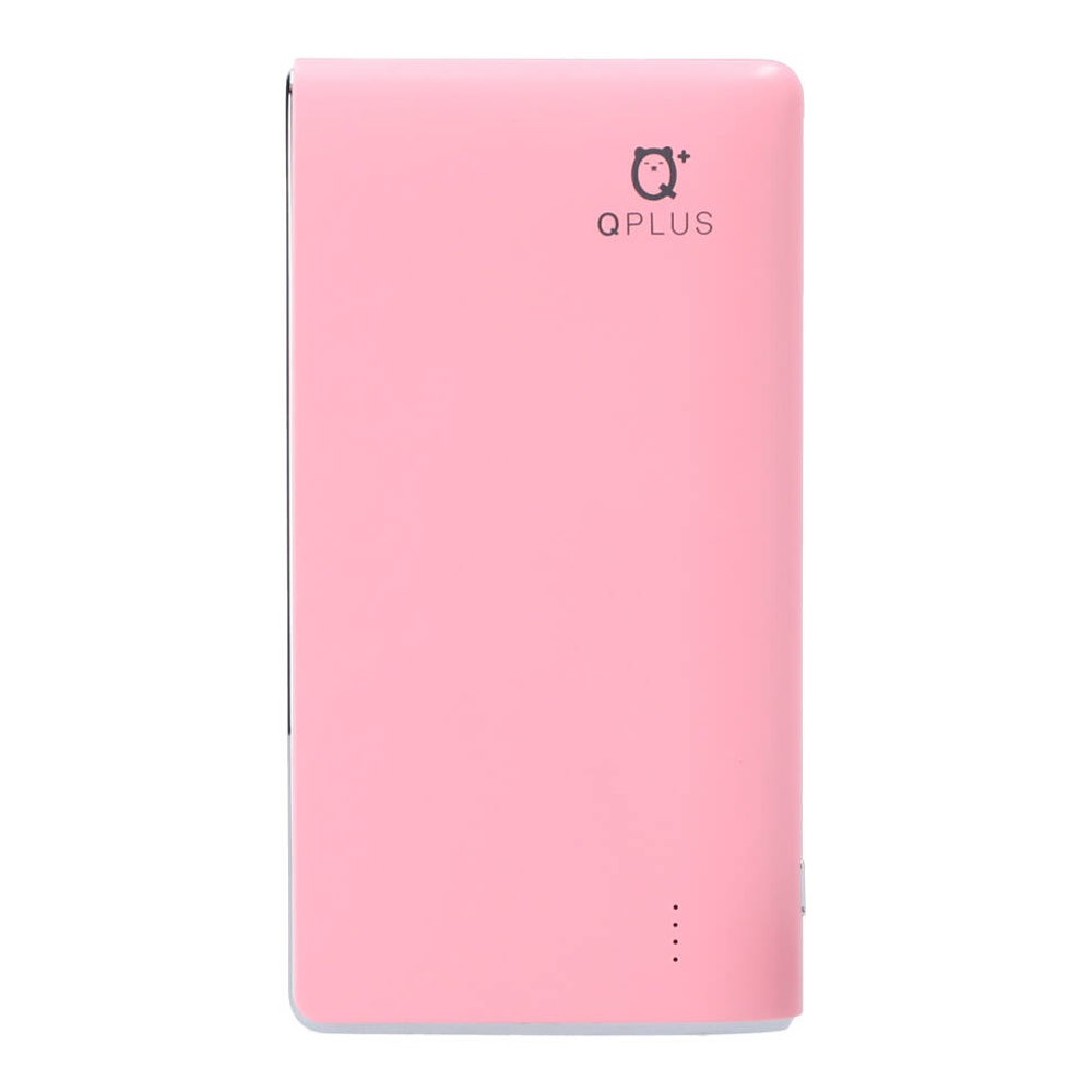 QPLUS Power Bank 10000 mAh 2 x USB-A / D10 Pink