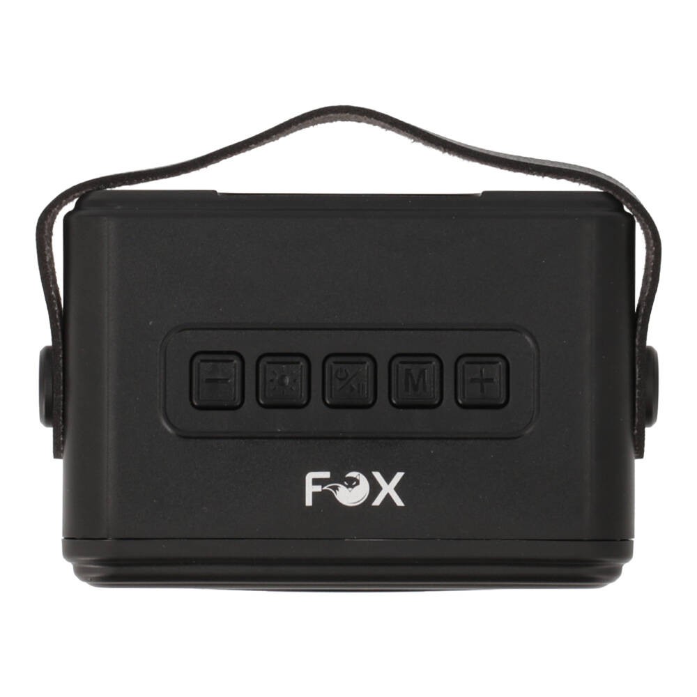 ลำโพง FOX EY1208S with RGB Lights Black
