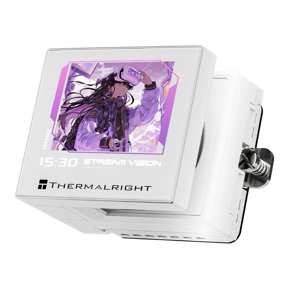 ชุดระบายความร้อนซีพียู THERMALRIGHT Stream Vision 360 White