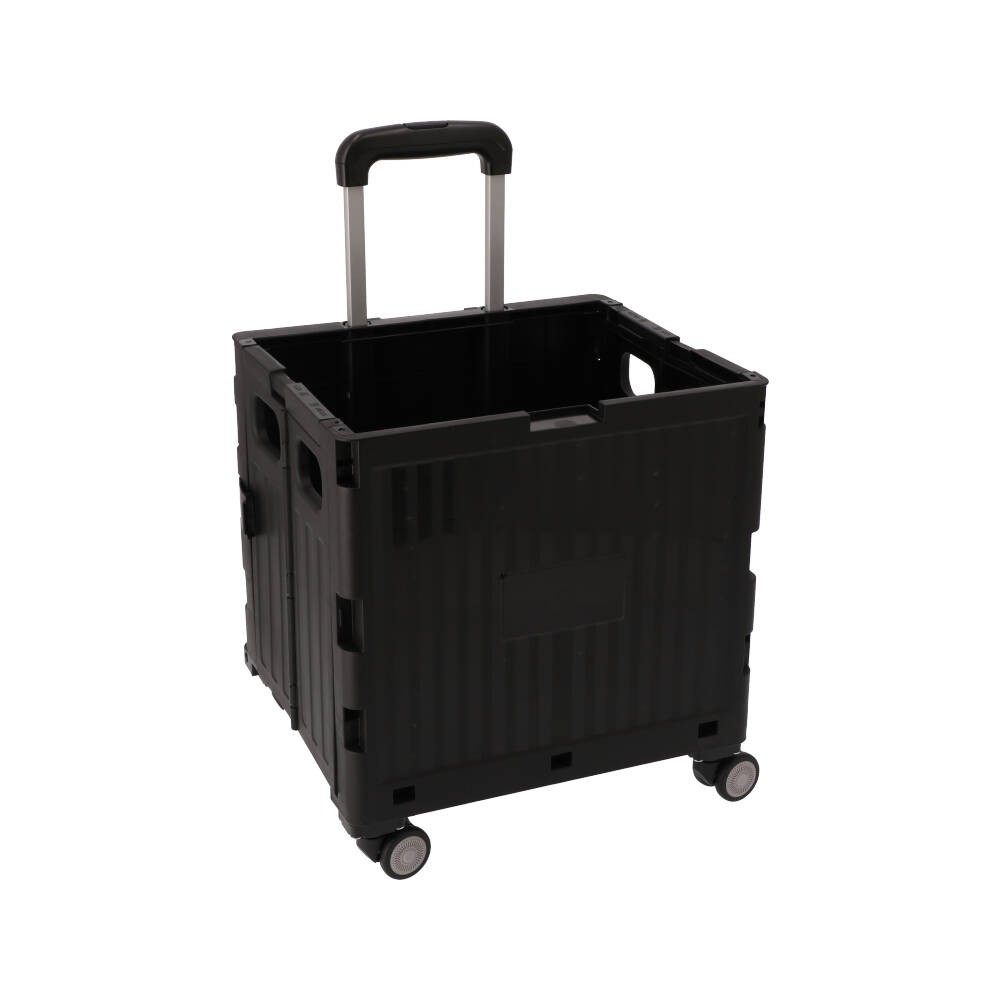 รถเข็นพับได้ UP7 Folding Shopping Cart Black