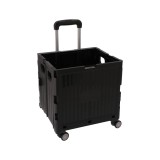 รถเข็นพับได้ UP7 Folding Shopping Cart Black