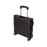 รถเข็นพับได้ UP7 Folding Shopping Cart Black