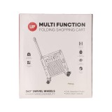 รถเข็นพับได้ UP7 Folding Shopping Cart Black
