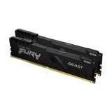 แรมพีซี KINGSTON DDR4 16GB/3200MHz. CL16(2x8GB) FURY Beast - Black (KF432C16BBK2/16WP)