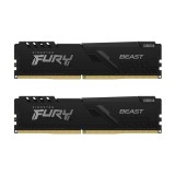 แรมพีซี Kingston DDR4 16GB/3200MHz. CL16(2x8GB) FURY Beast - Black