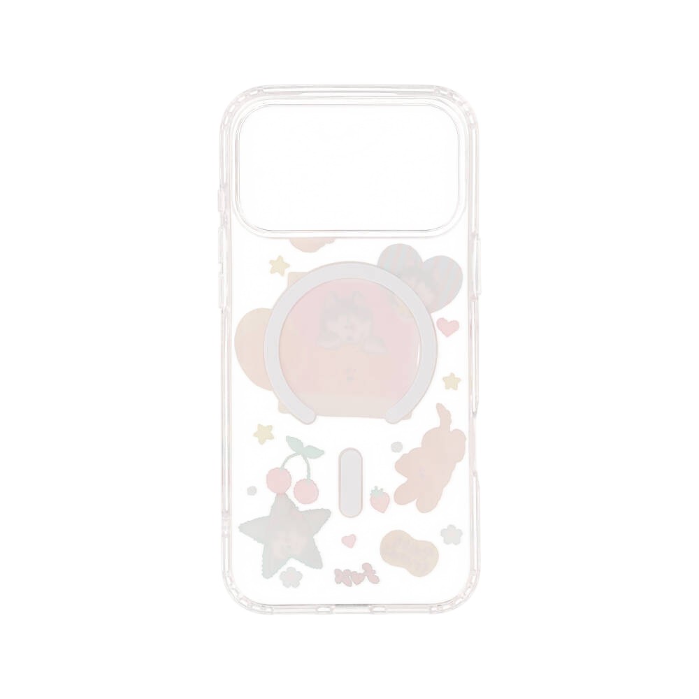 FOX x WORAPEACH เคส iPhone 17 Pro Max Golden & Husky Magnetic