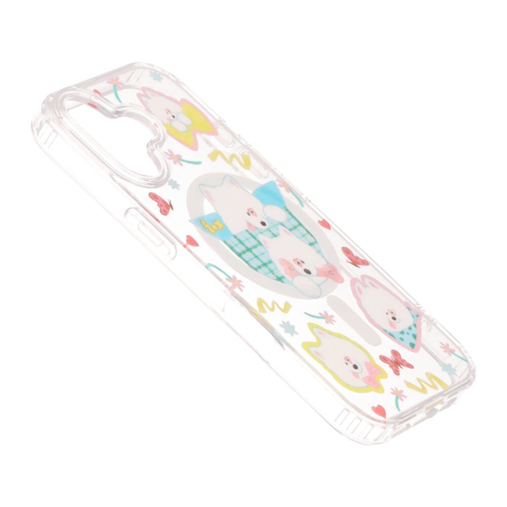 FOX x WORAPEACH เคส iPhone 17 Samoyed Magnetic