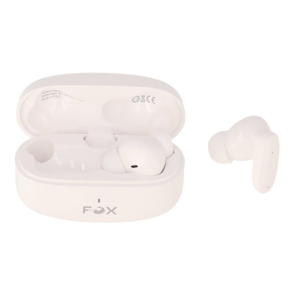 หูฟังไร้สาย FOX TWS BT5.4 TWS Stereo ENC YKS110 White
