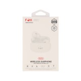 หูฟังไร้สาย FOX TWS BT5.4 TWS Stereo ENC YKS110 White
