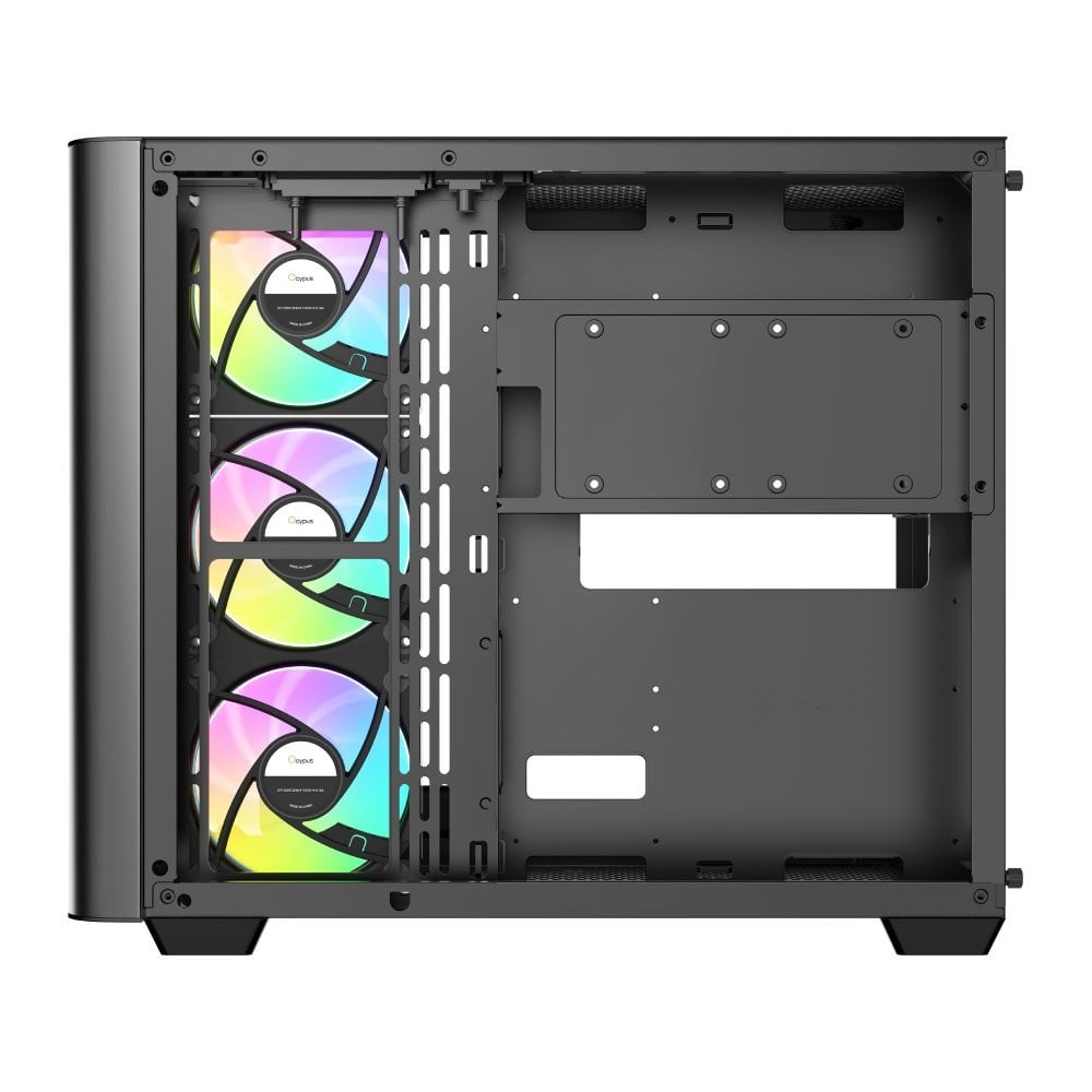 เคสคอมพิวเตอร์ OCYPUS IOTA C70 Curve ARGB Black