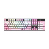 คีย์บอร์ดเกมมิ่ง Signo Mechanical MARCUSE KB-727 Pink (Red Switch)
