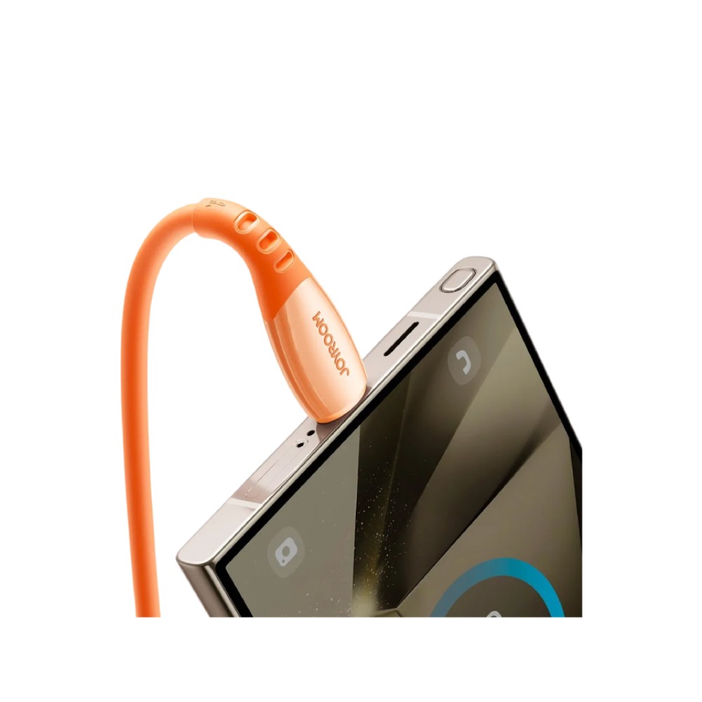 สายชาร์จ JOYROOM Vibrant Series USB-A to Type-C S-A59 1.2m Orange