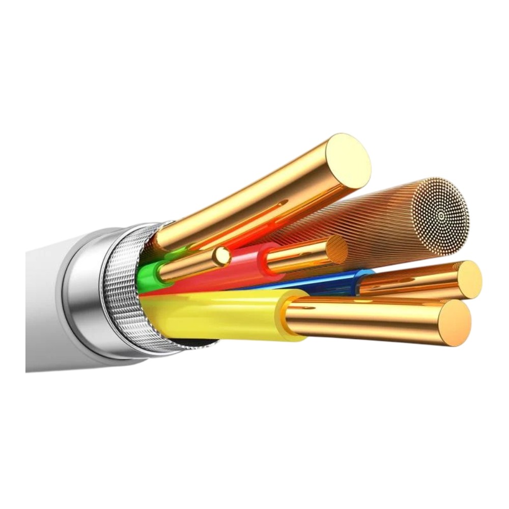 สายชาร์จ JOYROOM USB-A to USB-C 3A Fast Charging Data Cable 1.2M White (Vibrant Series/S-A59)