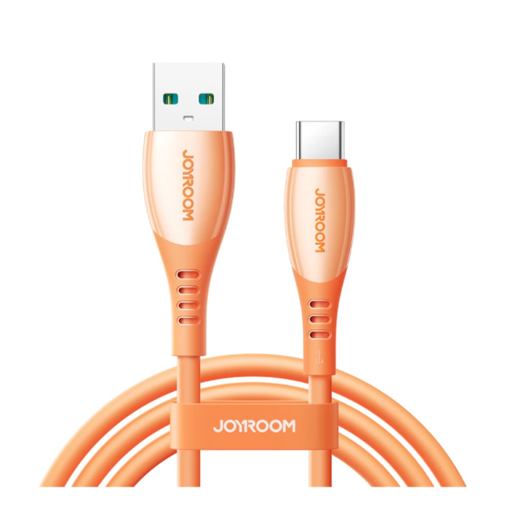 สายชาร์จ JOYROOM Vibrant Series USB-A to Type-C S-A59 1.2m Orange