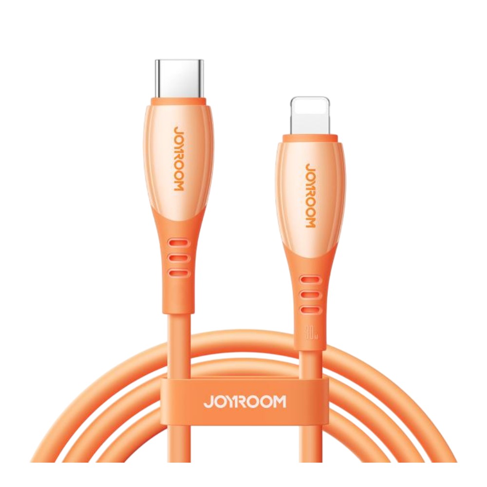 สายชาร์จ JOYROOM Vibrant Series Type-C to Lightning S-A59 1.2m Orange