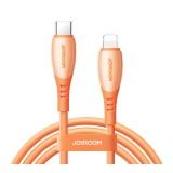 สายชาร์จ JOYROOM Vibrant Series Type-C to Lightning S-A59 1.2m Orange