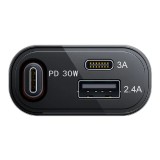 ที่ชาร์จแบตในรถ JOYROOM 3-in-1 Retractable Car Charger 1 USB-A / 1 USB-C / USB-C Cable (PD45W) Dark Gray (JR-CCL07)