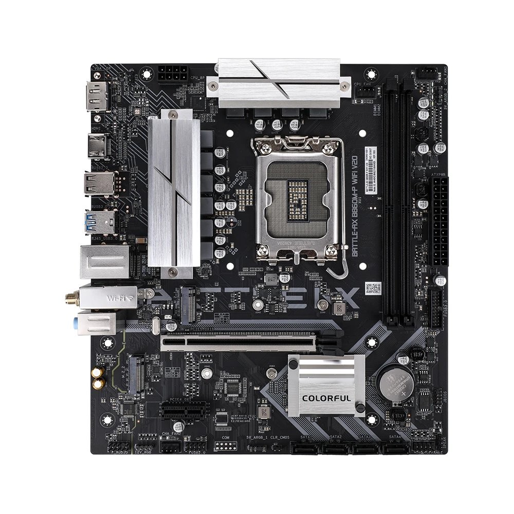 เมนบอร์ด COLORFUL BATTLE-AX B860M-P WIFI V20 LGA1851