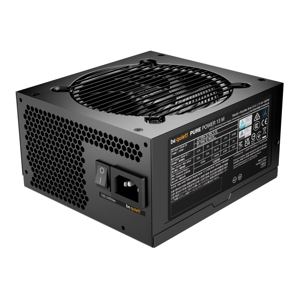 พาวเวอร์ซัพพลาย Be Quiet PURE POWER 13 M 1000W 80 Plus Gold