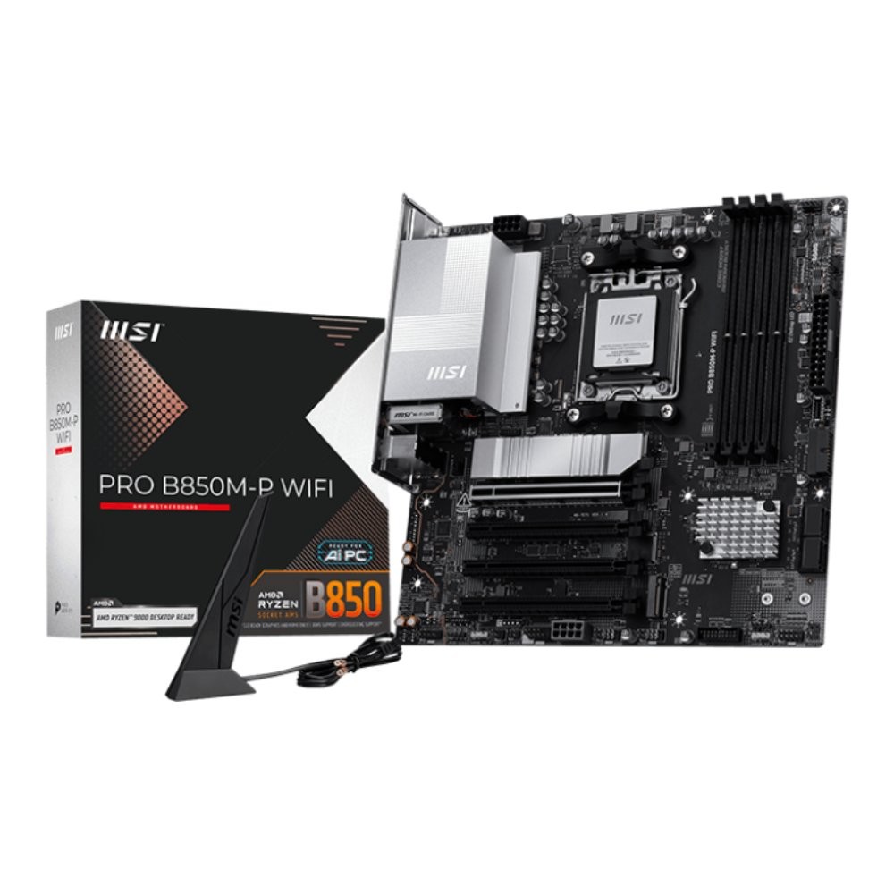 เมนบอร์ด MSI PRO B850M-P WIFI AM5