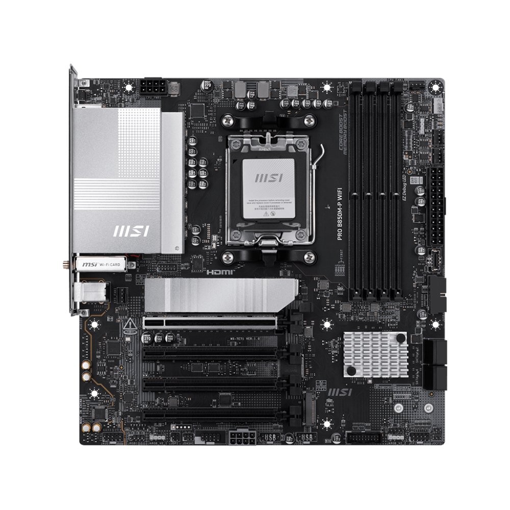 เมนบอร์ด MSI PRO B850M-P WIFI AM5