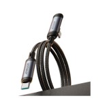 สายชาร์จ JOYROOM USB-C to USB-C 60W 90 Degree Fast Charging Data Cable 1.2M Black ( EnjoyX Series/S-A56)