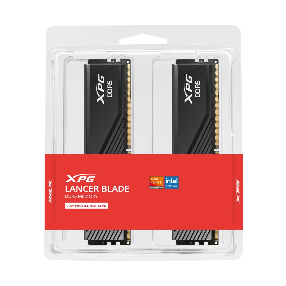 แรมพีซี ADATA XPG Lancer Blade DDR5 32GB/5600MHz.(2x16GB) CL46 - Black (AX5U5600C4616G-DTLABBK)