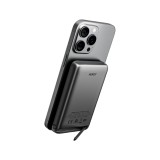 พาวเวอร์แบงค์ AUKEY 6700 mAh MagFusion Qi2 PD20W PB-MS05 Gray (CCC)